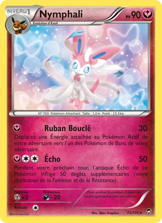 72/111 Nymphali RARE - Poings Furieux