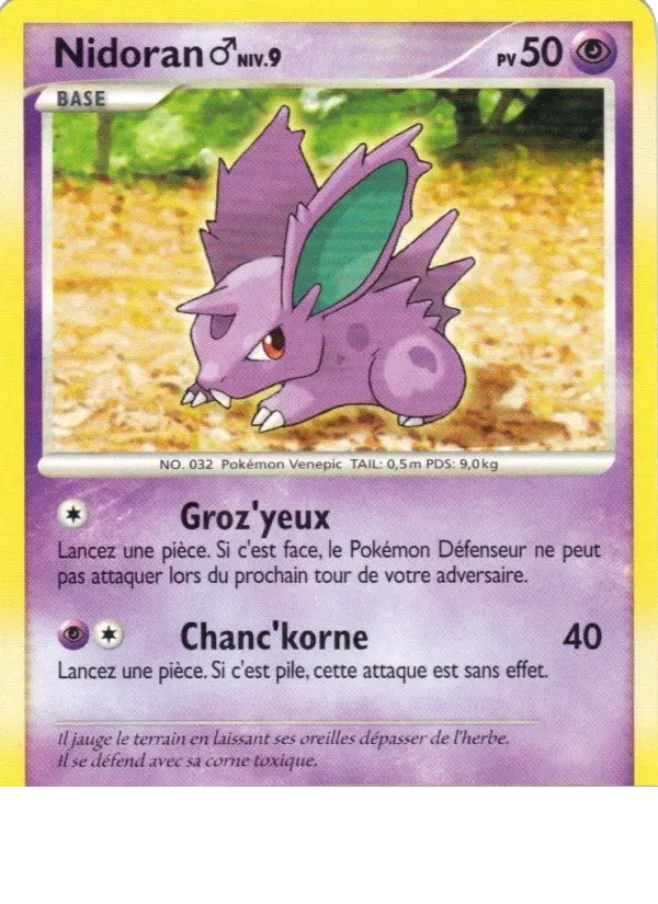 72/111 Nidoran REVERSE - Rivaux Émergeants