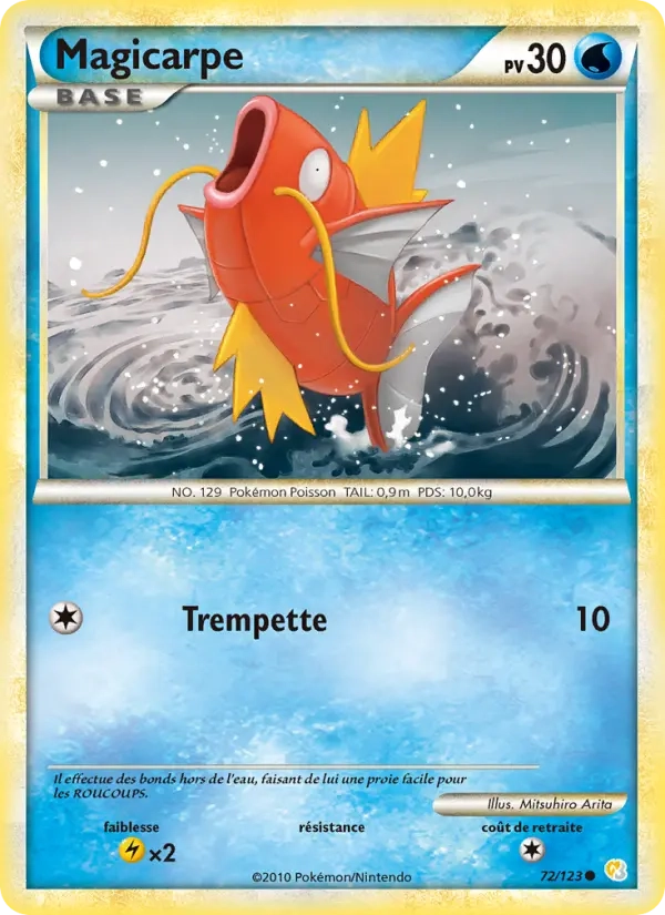 72/123 Magicarpe CO - HeartGold SoulSilver