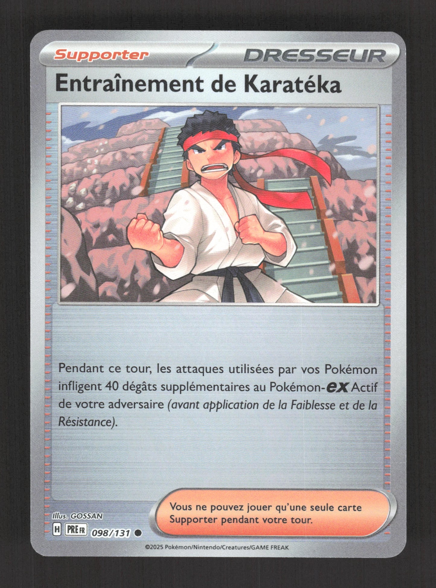 098/131 Entrainement de Karateka POKEBALL - Évolutions Prismatiques