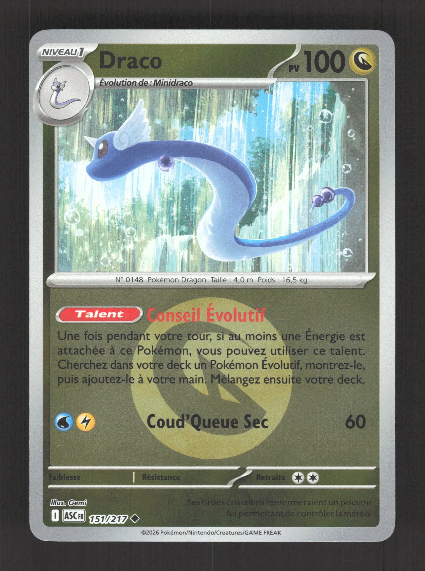 151/217 Draco REVERSE ENERGIE - Héros Transcendants