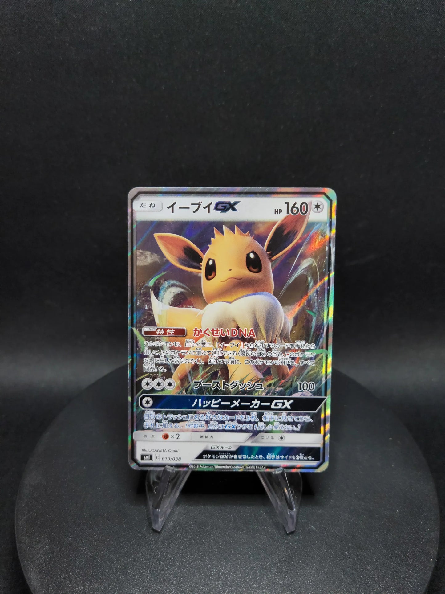 019/038 Evoli GX JP - Eevee-GX Starter Sets