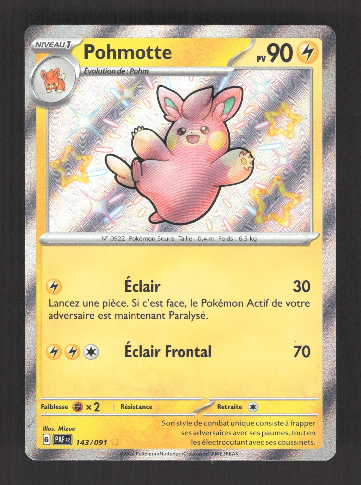143/091 Pohmotte SHINY - Destinées de Paldea