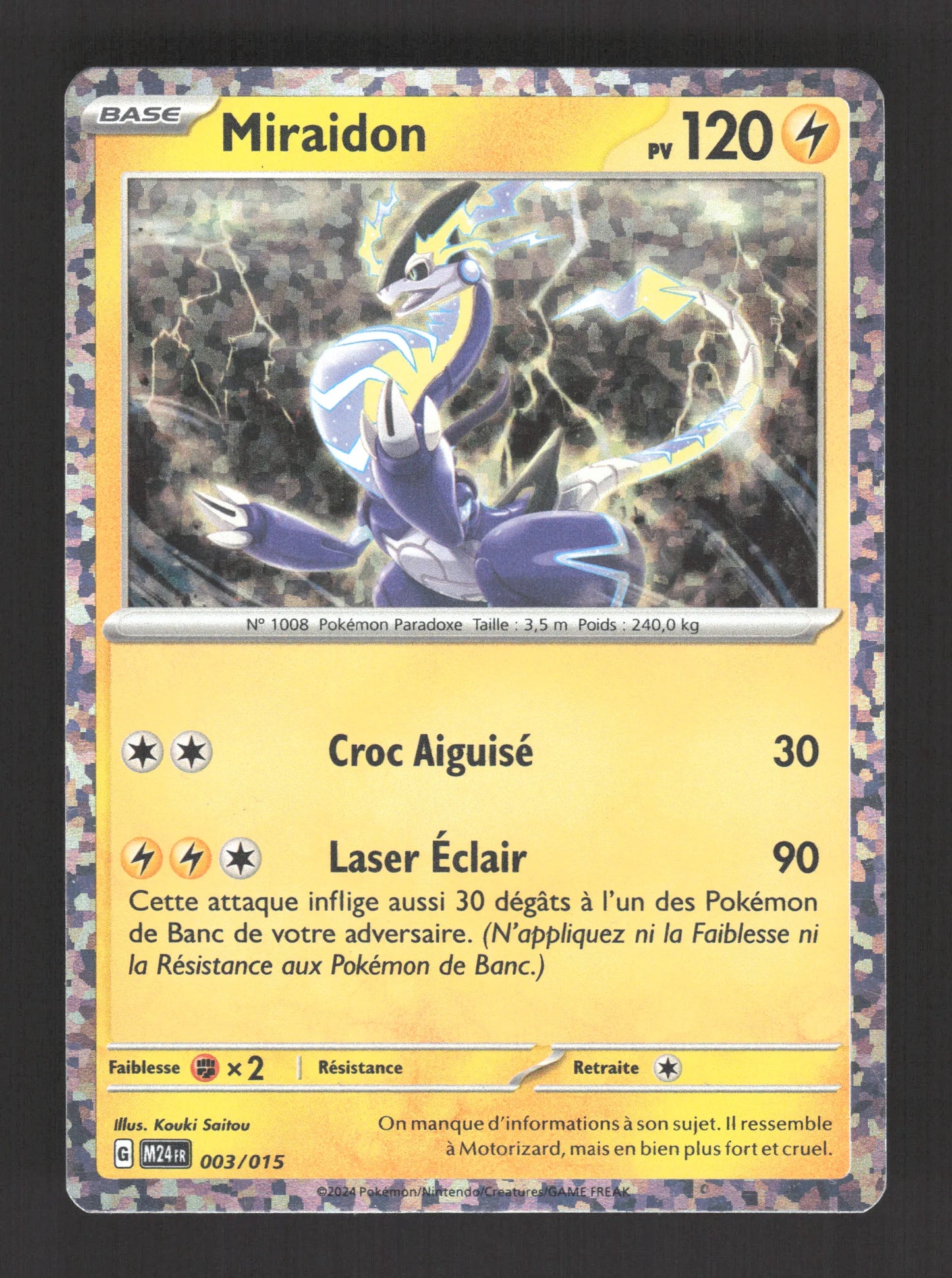 003/015 Miraidon HOLO - Promo McDonald's 2024