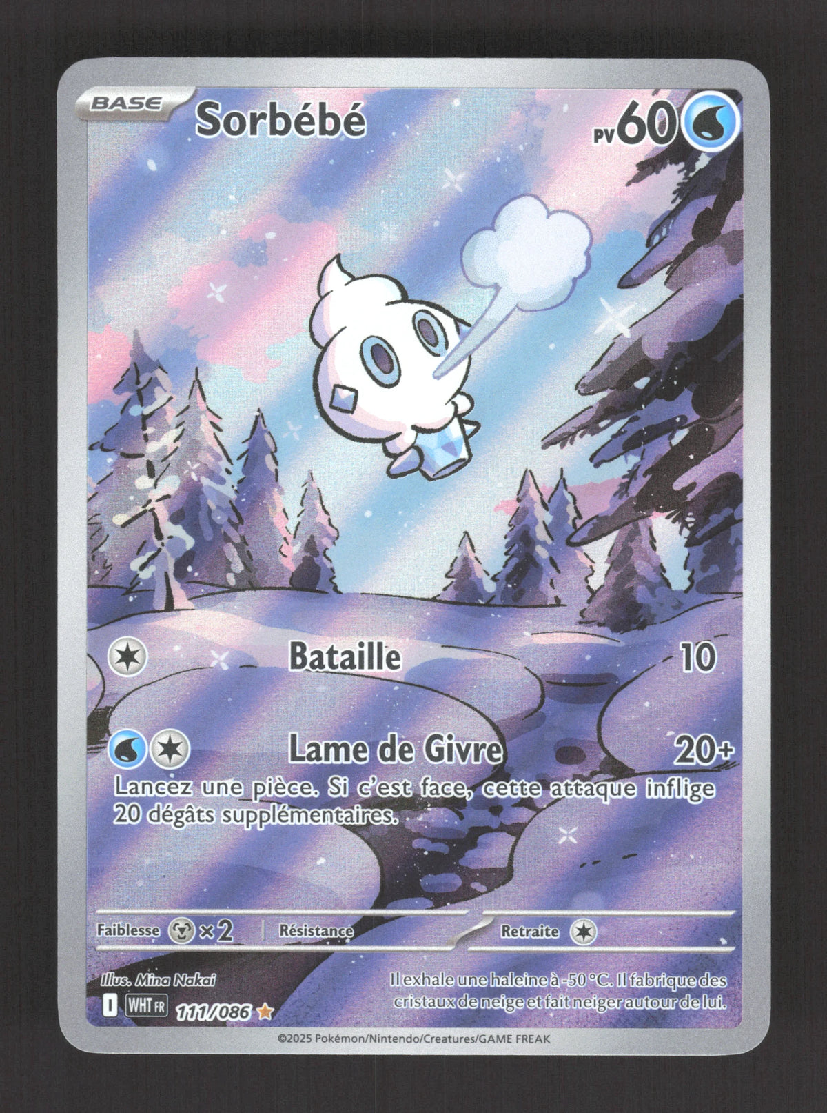 111/086 Sorbebe AR - Flamme Blanche
