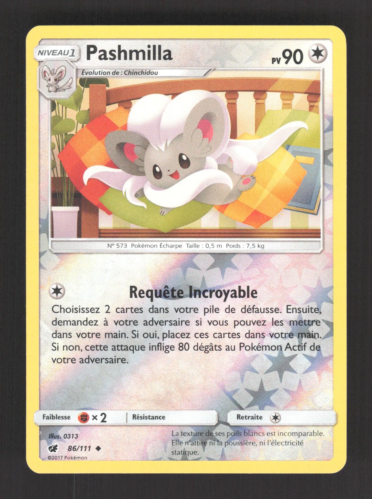 86/111 Pashmilla REVERSE - Invasion Carmin
