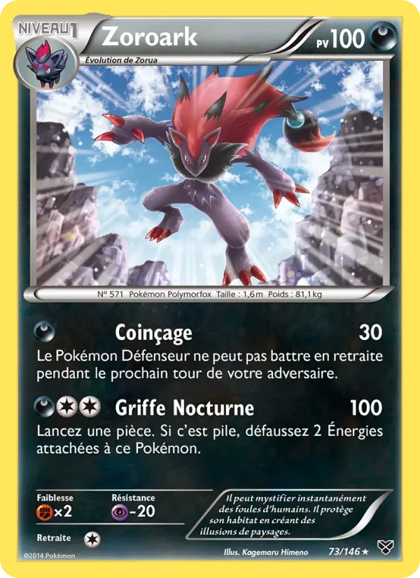 73/146 Zoroark HOLO - XY