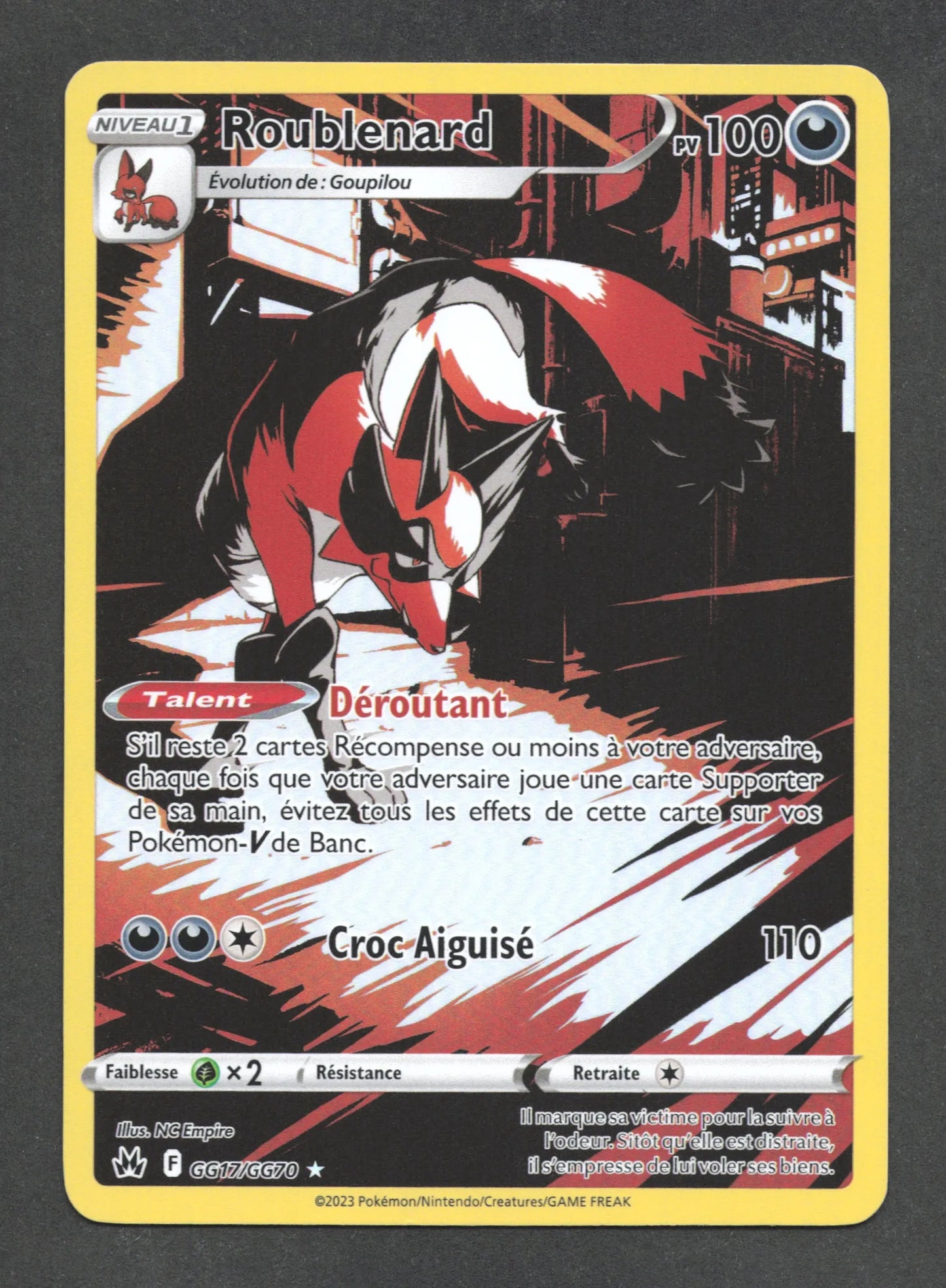 GG17/GG70 Roublenard GG - Zénith Suprême