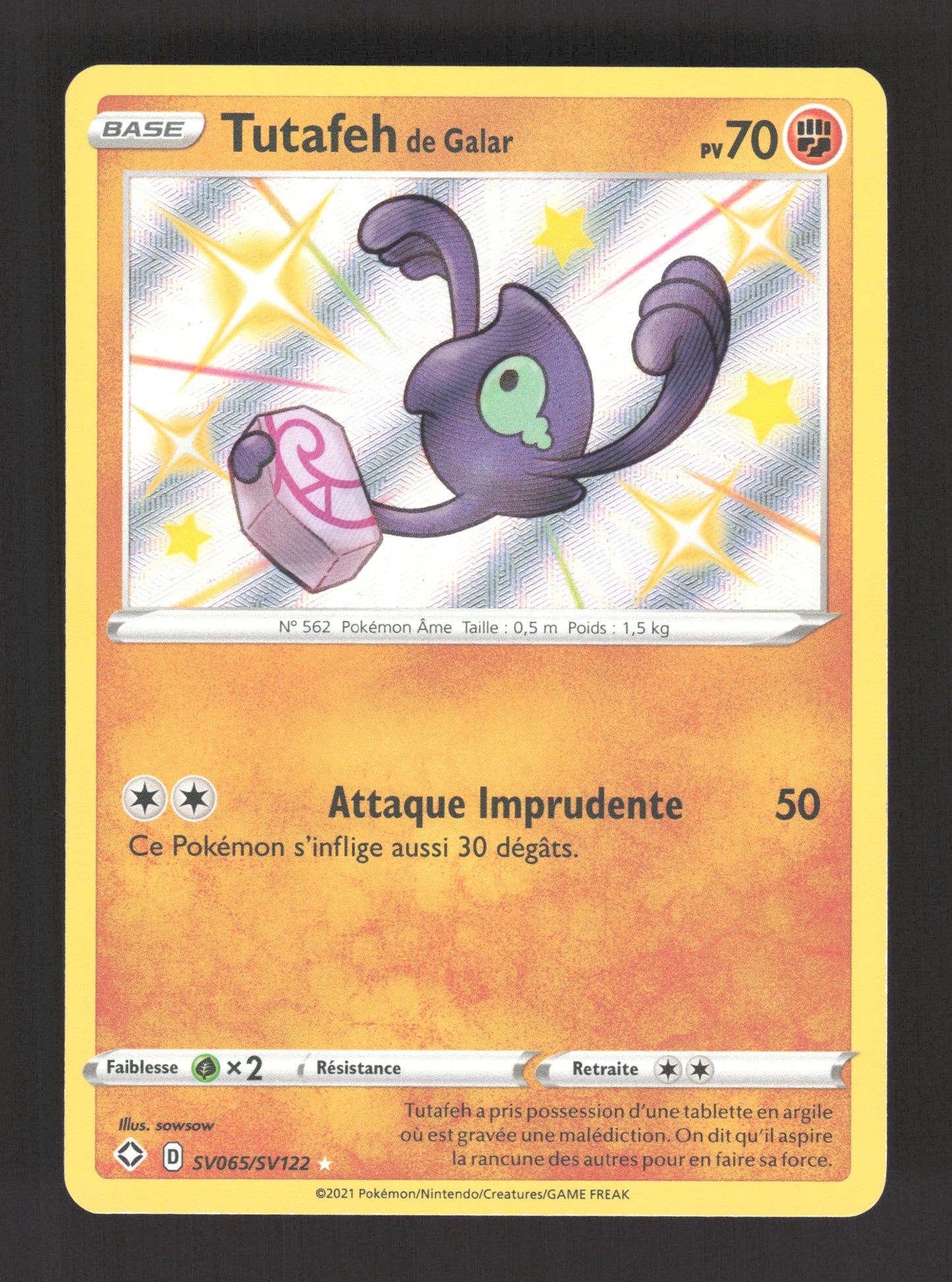 SV065/SV122 Tutafeh SHINY - Destinées Radieuses