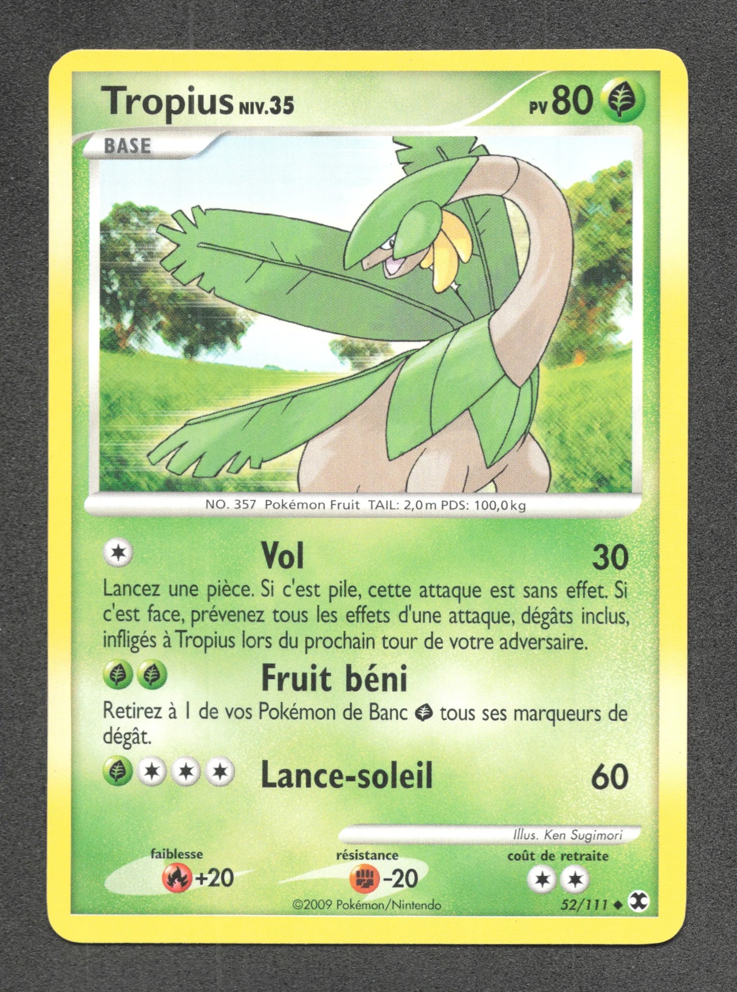 52/111 Tropius UNCO - Rivaux Émergeants