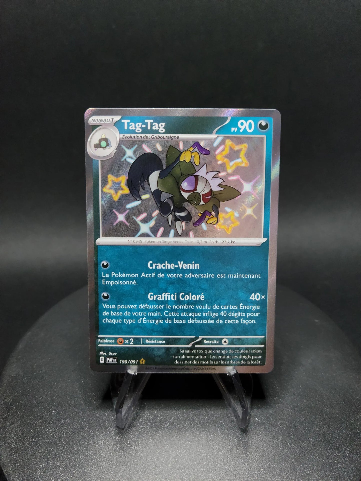 190/091 Tag Tag SHINY - Destinées de Paldea