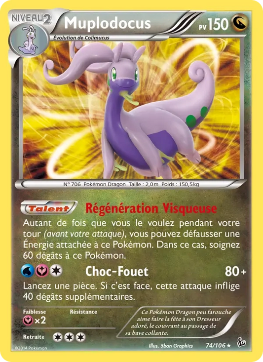 74/106 Muplodocus HOLO - Étincelles