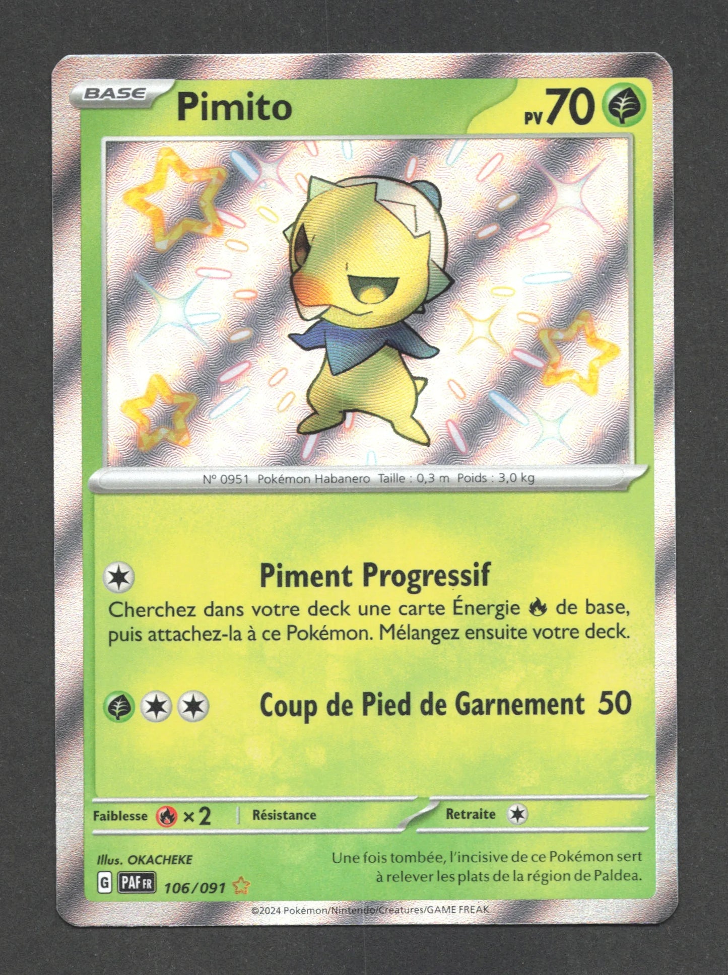 106/091 Pimito SHINY - Destinées de Paldea