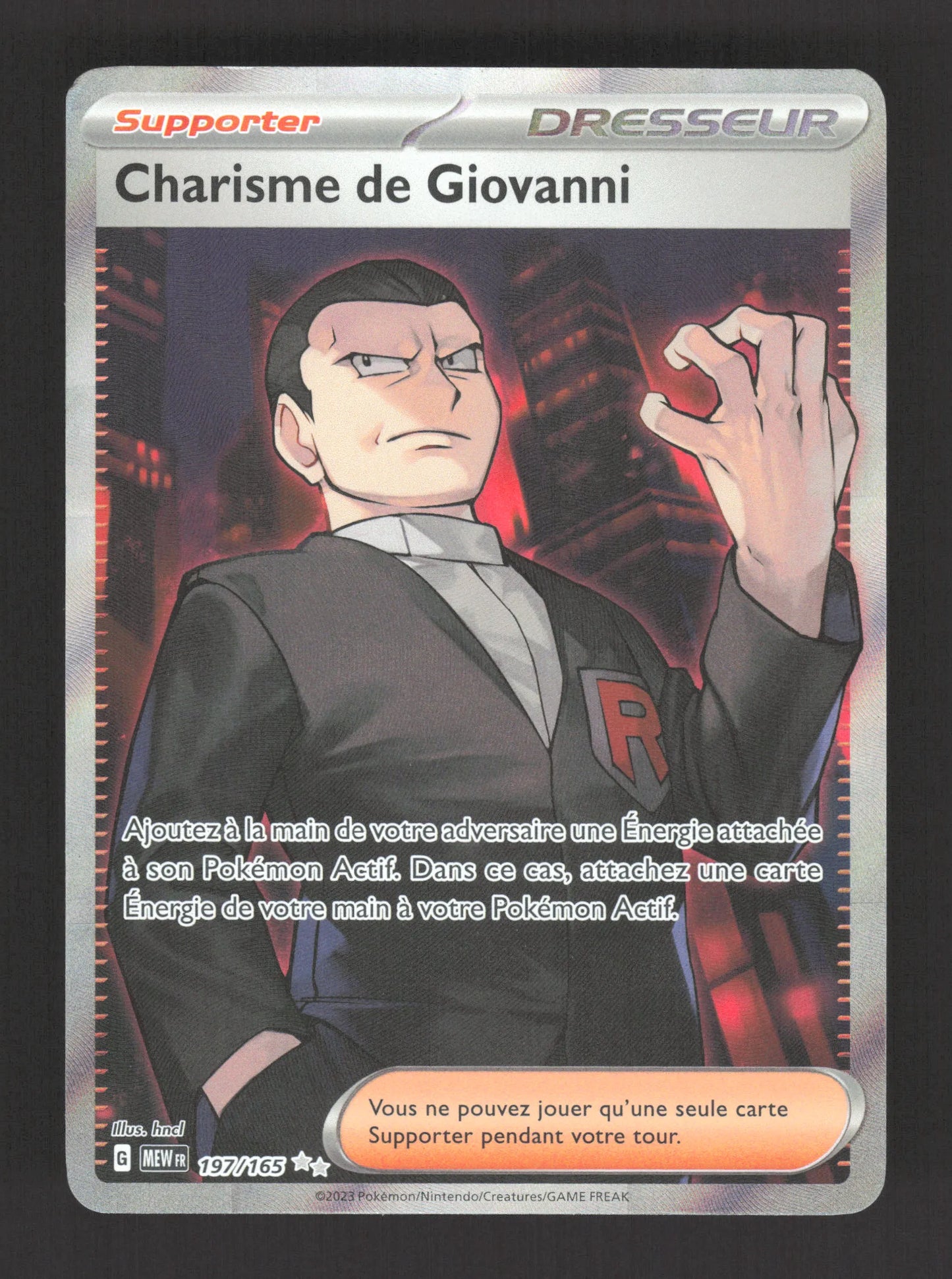 197/165 Charisme de Giovanni DRESSEUR - 151