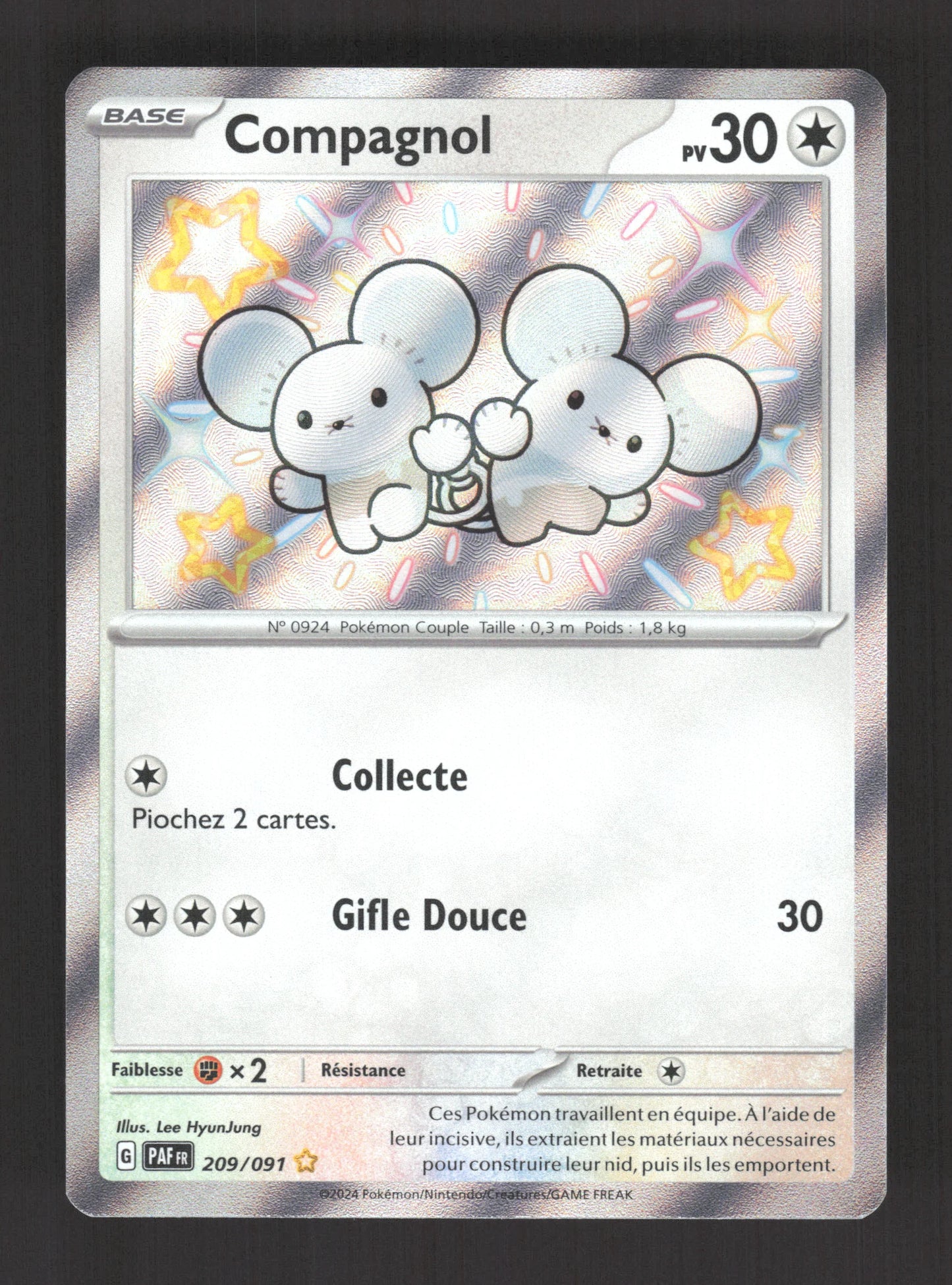 209/091 Compagnol SHINY - Destinées de Paldea