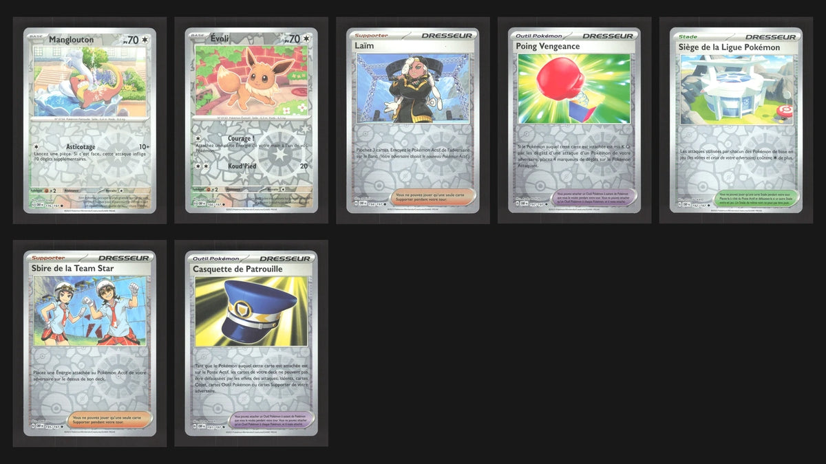 Lot de 82 Reverse EV3 (sans doublon)