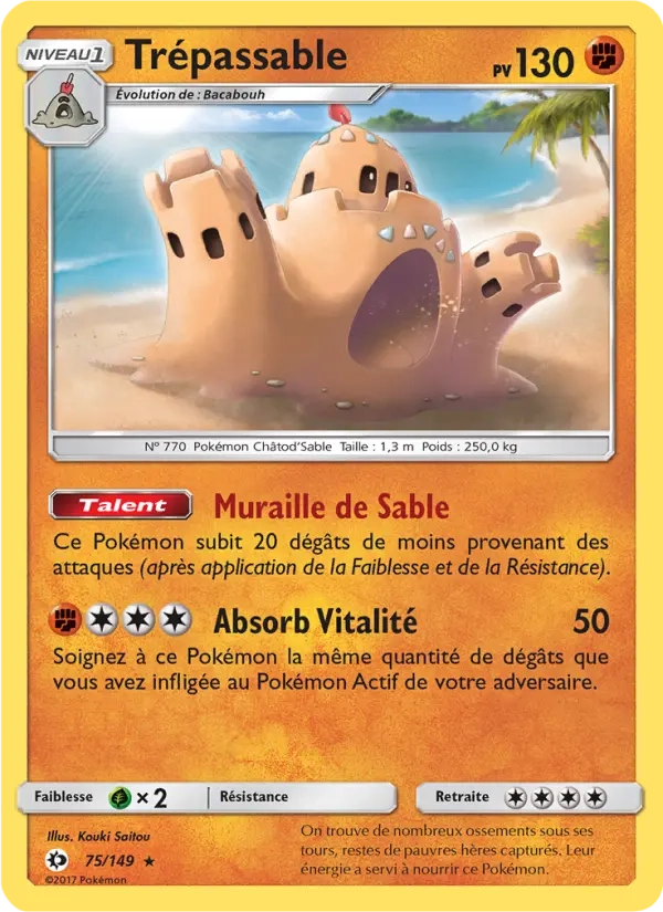 75/149 Trepassable REVERSE - Soleil et Lune