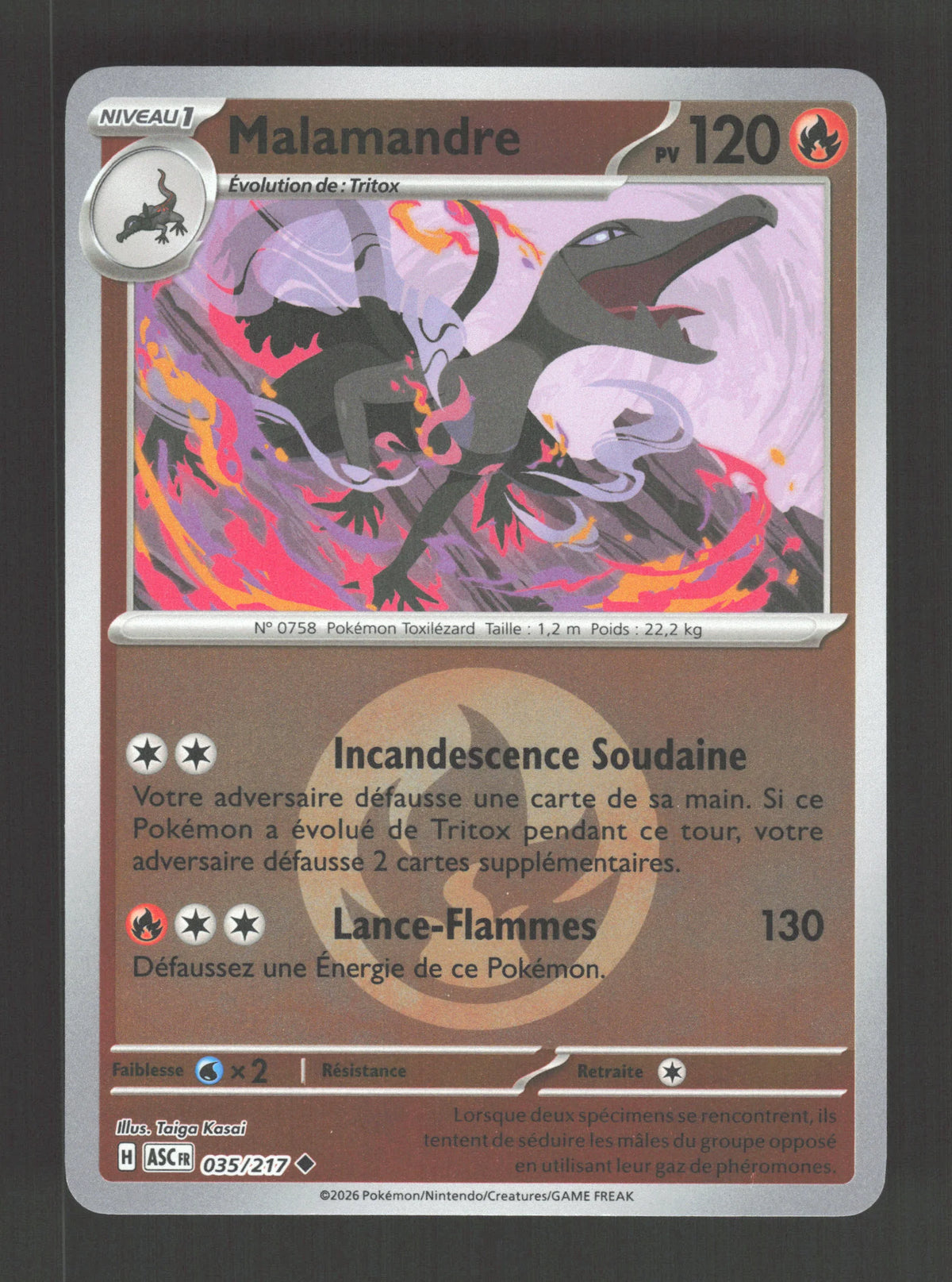 035/217 Malamandre REVERSE ENERGIE - Héros Transcendants