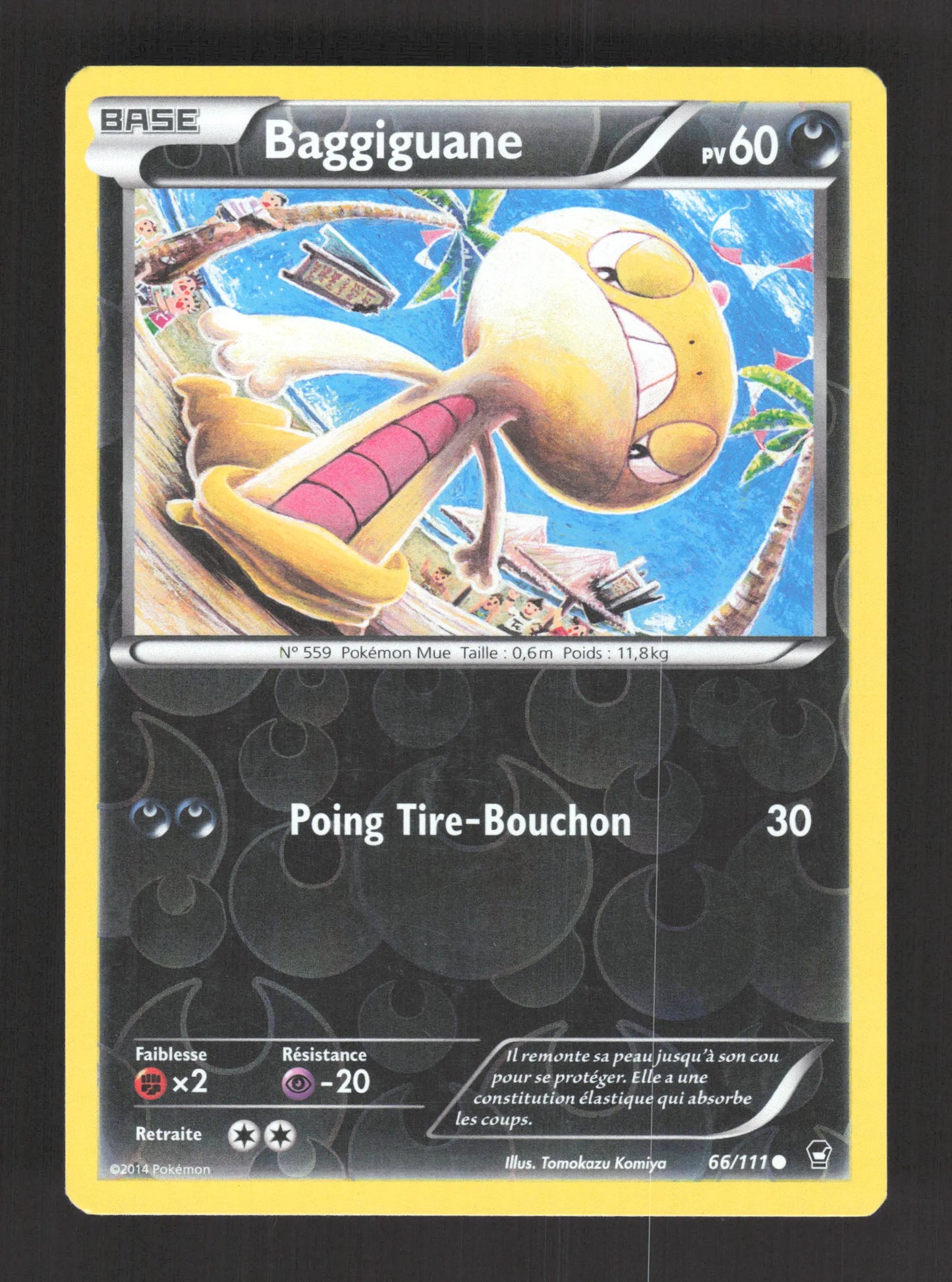 66/111 Baggiguane REVERSE - Poings Furieux