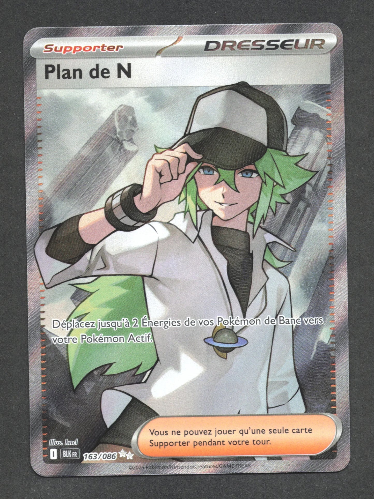 163/086 Plan de N DRESSEUR - Foudre Noire