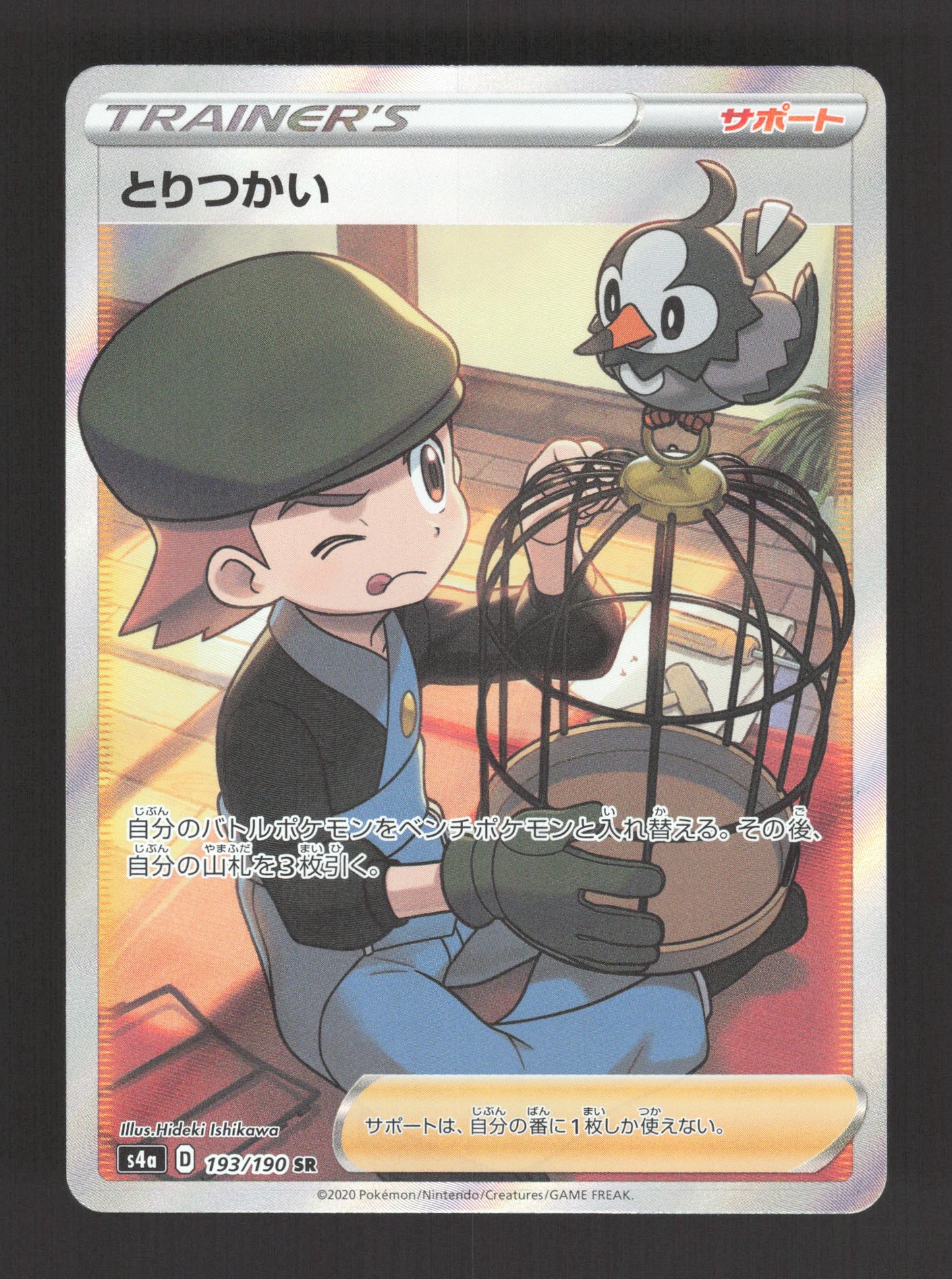 193/190 Ornithologue DRESSEUR JP - Shiny Star V