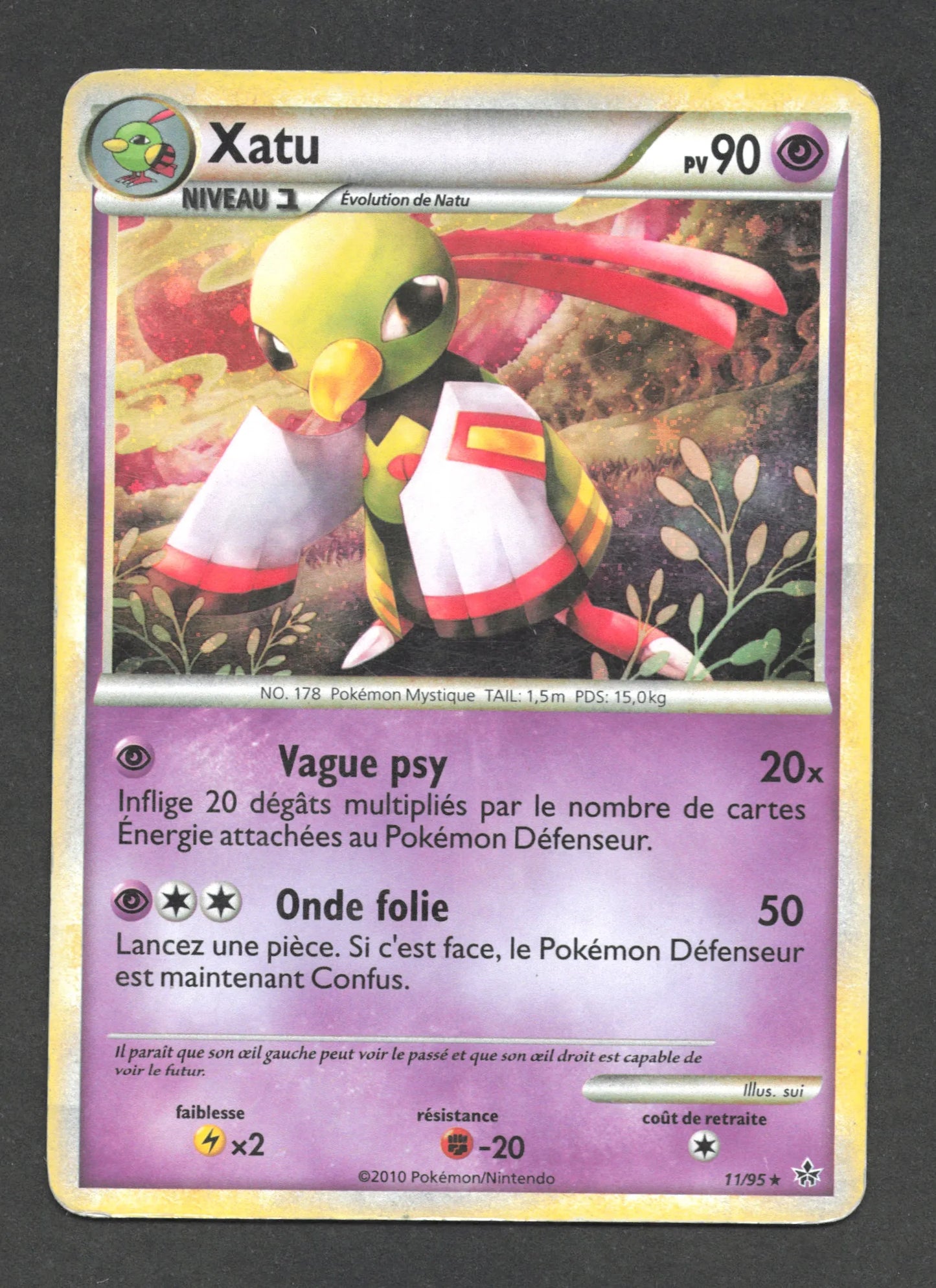 11/95 Xatu HOLO - Déchaînement