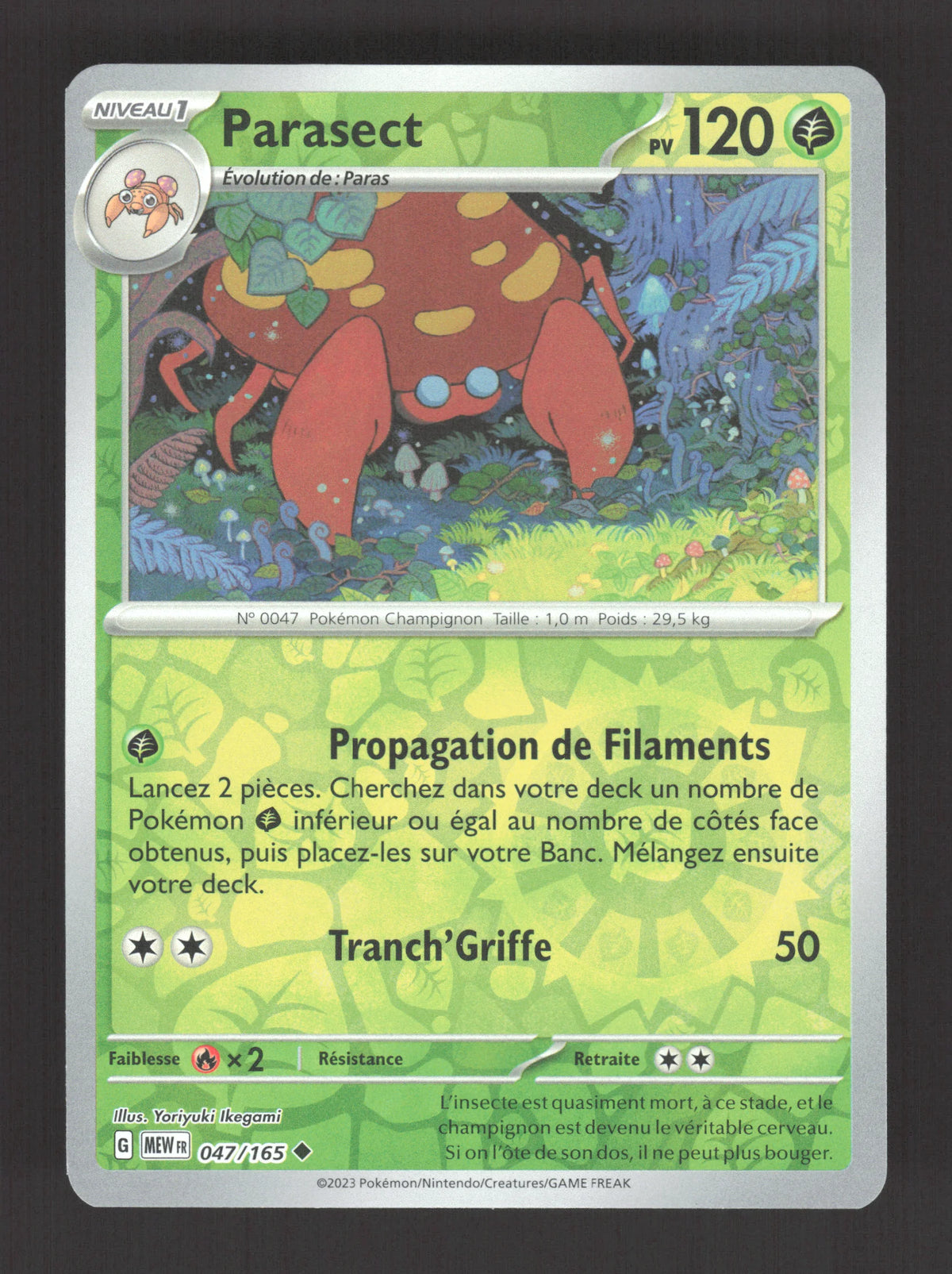 047/165 Parasect REVERSE - 151