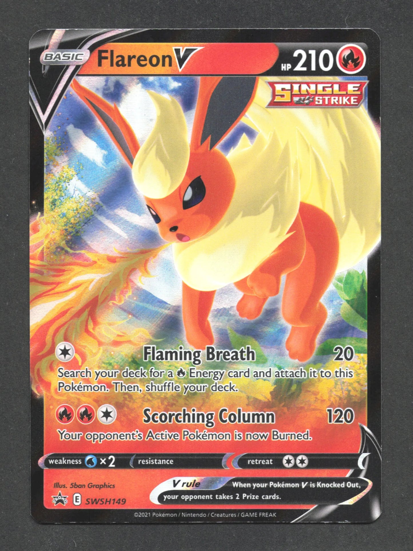 SWSH149 Flareon V ANGLAIS - Anglais