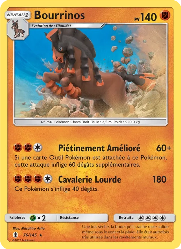 76/145 Bourrinos HOLO - Gardiens Ascendants