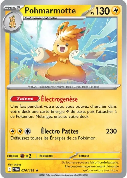 Pohmarmotte Holo 076/198 - Écarlate et Violet