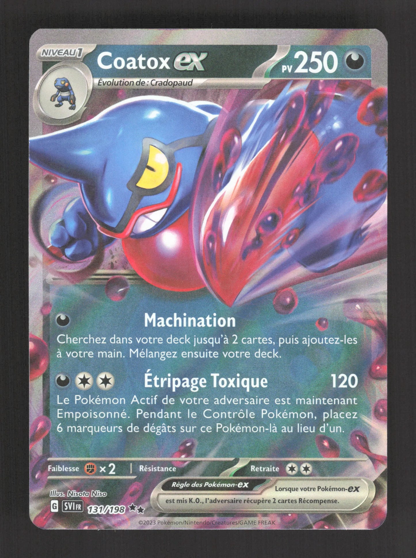 131/198 Coatox EX - Écarlate et Violet