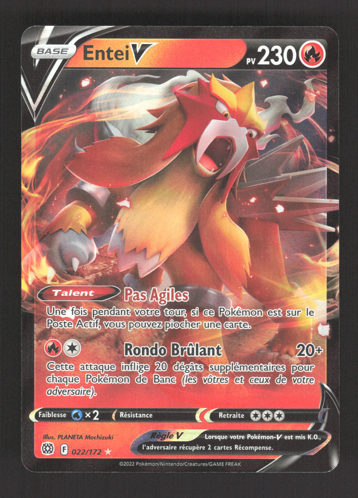022/172 Entei V - Stars Étincelantes