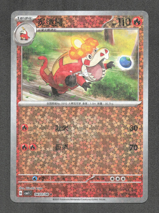 0403/08 Crocogril REVERSE CN - Chinois
