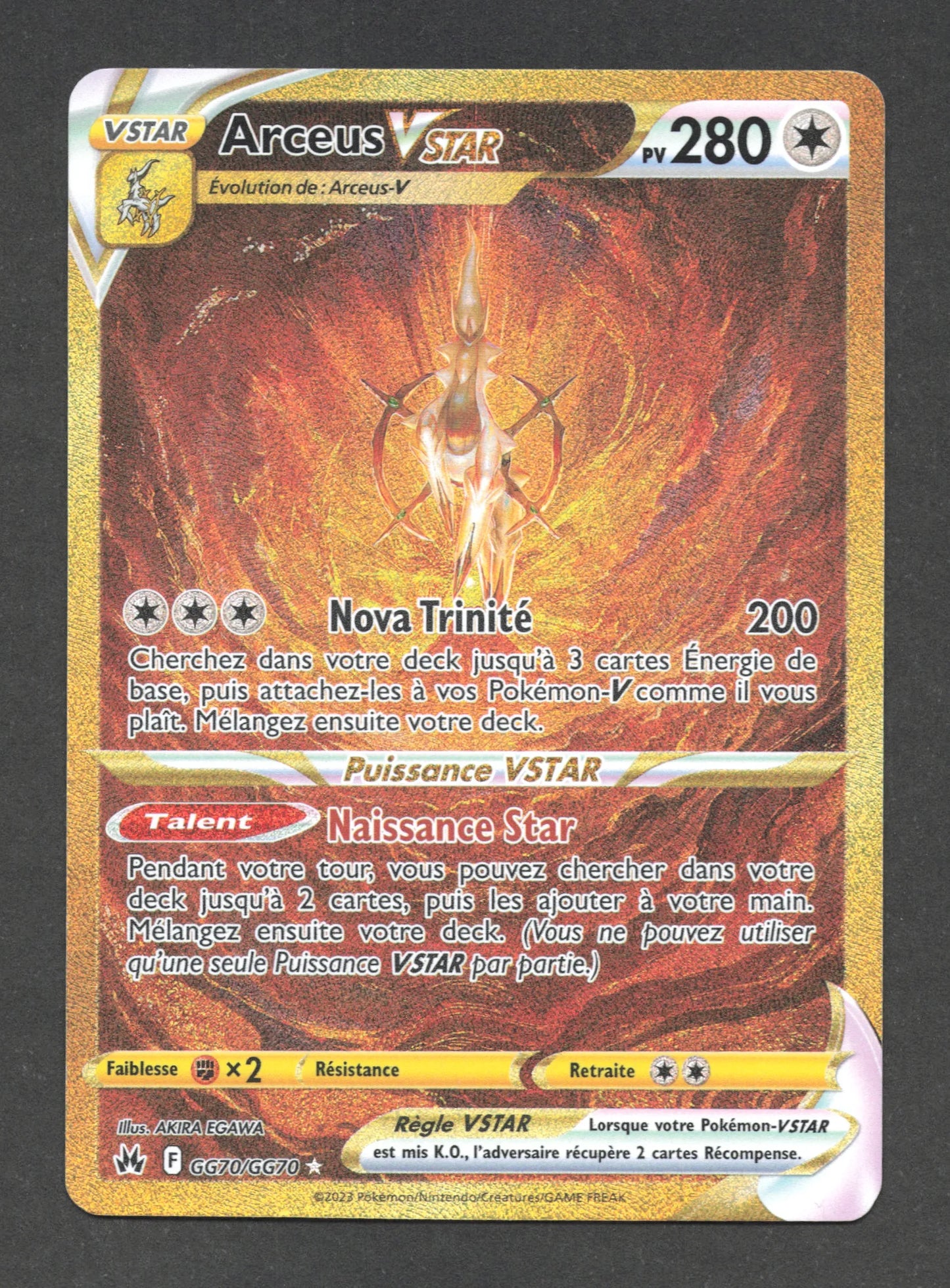 GG70/GG70 Arceus VSTAR - Zénith Suprême