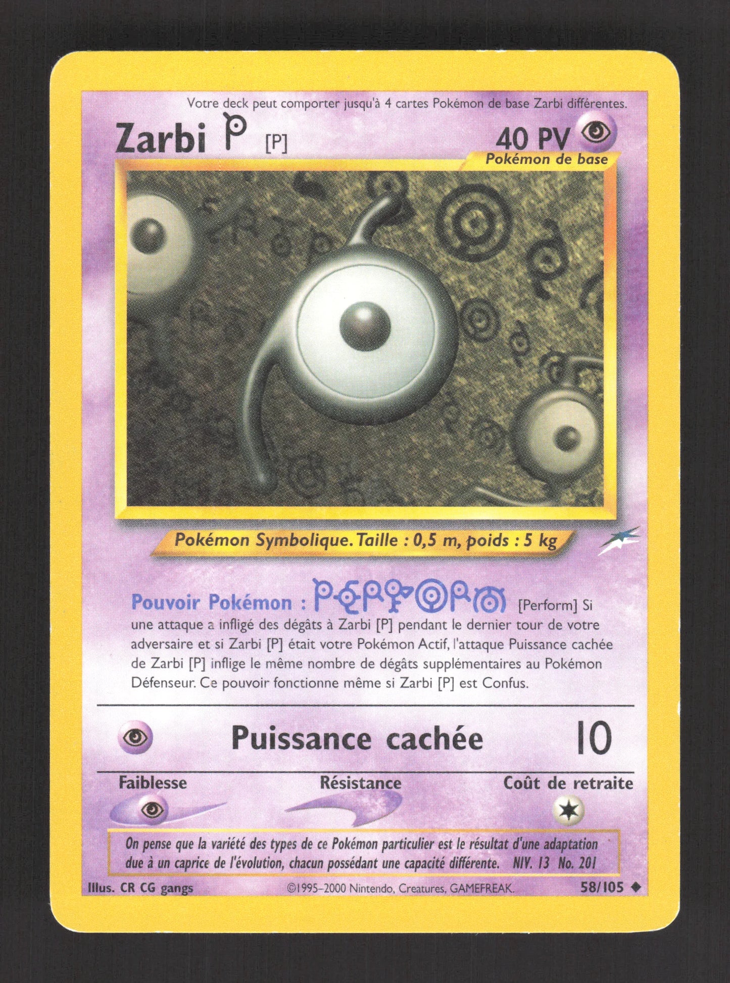 58/105 Zarbi UNCO - Neo Destiny