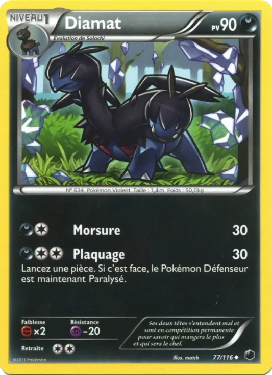 77/116 Diamat REVERSE - Glaciation Plasma
