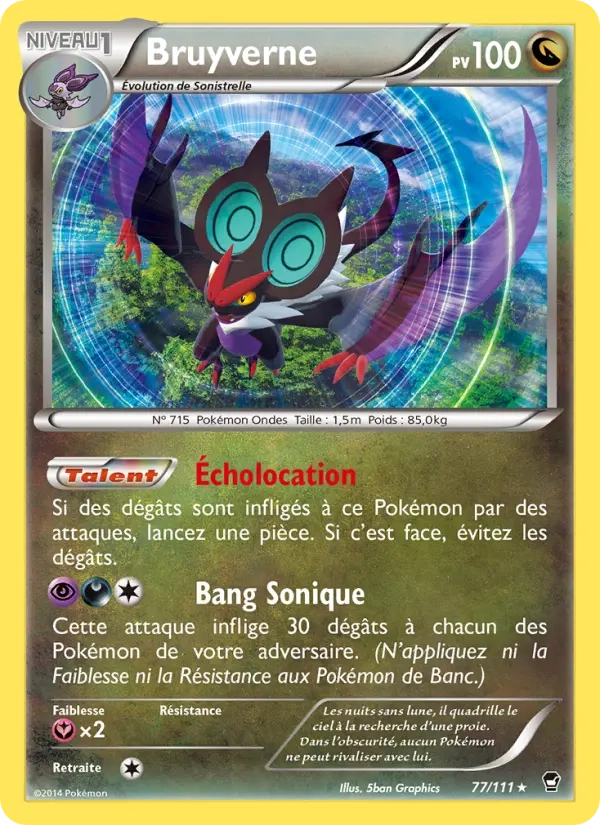 77/111 Bruyverne HOLO - Poings Furieux