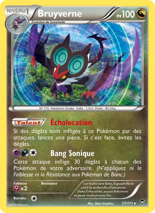 77/111 Bruyverne HOLO - Poings Furieux