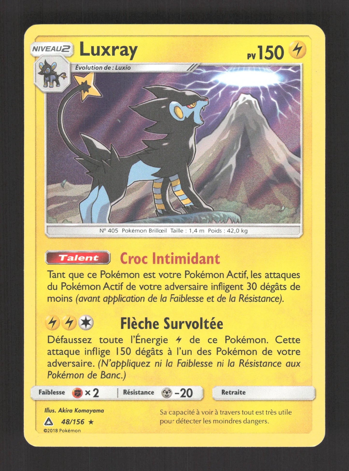 48/156 Luxray HOLO - Ultra-Prisme