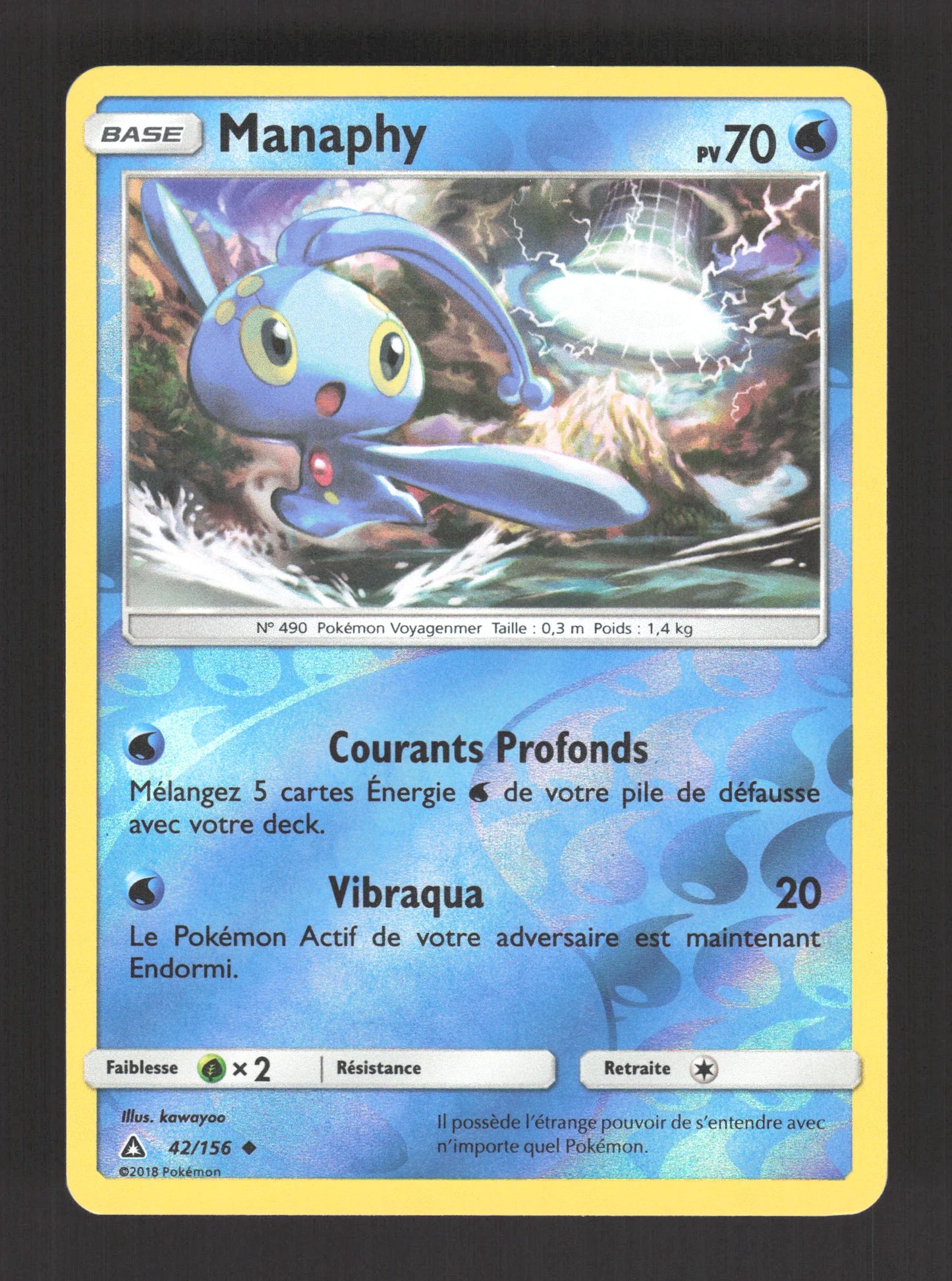 42/156 Manaphy REVERSE - Ultra-Prisme