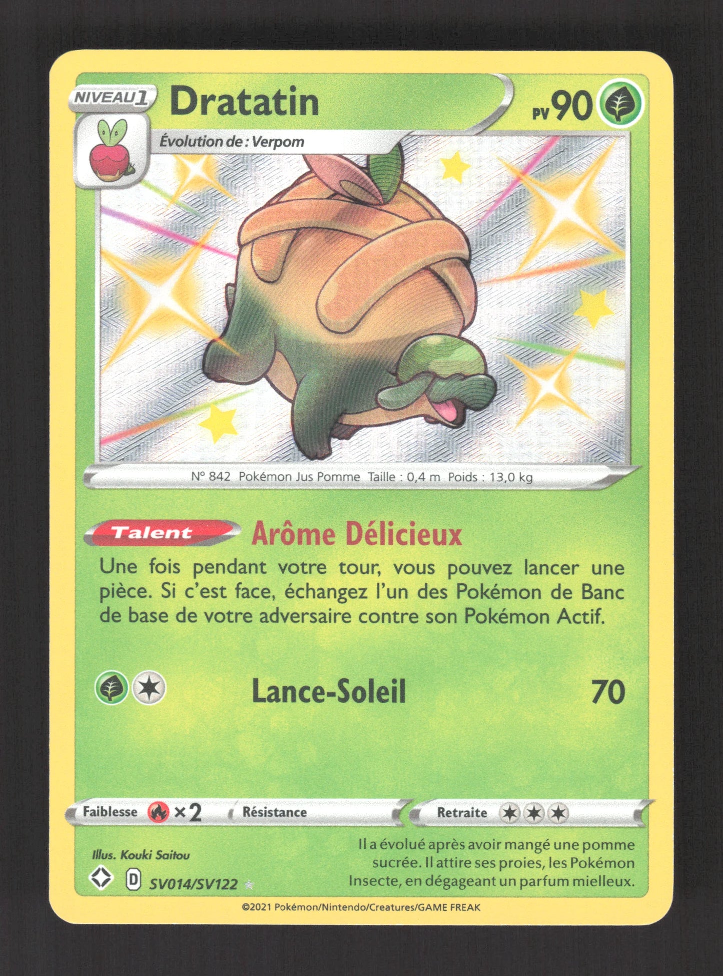 SV014/SV122 Dratatin SHINY - Destinées Radieuses