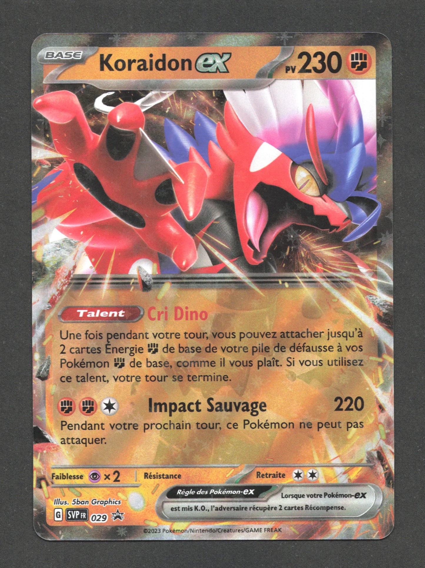 SVP029 Koraidon EX - Promo SV
