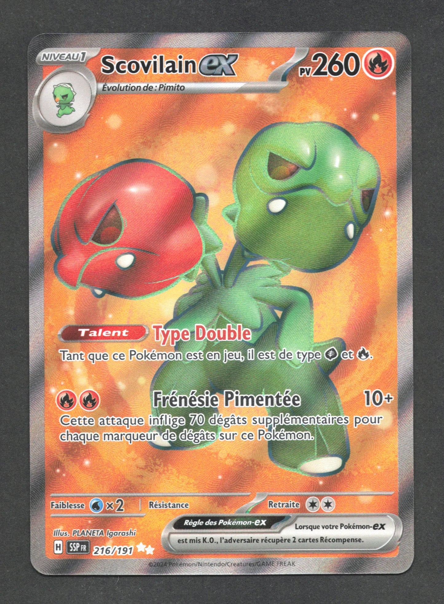 216/191 Scovilain EX - Étincelles Déferlantes