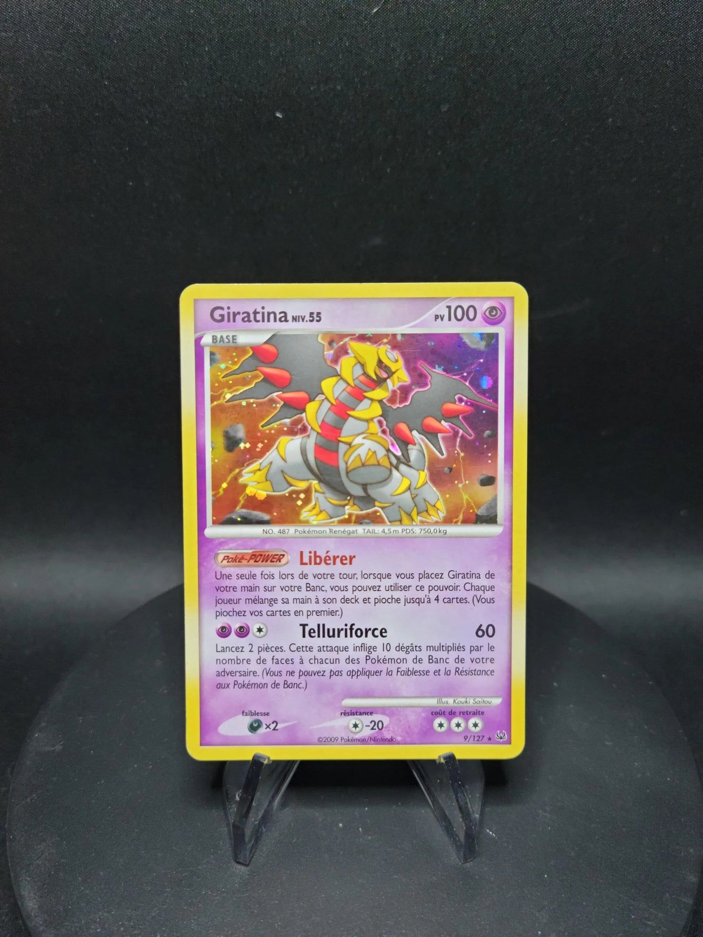 9/127 Giratina HOLO - Platine