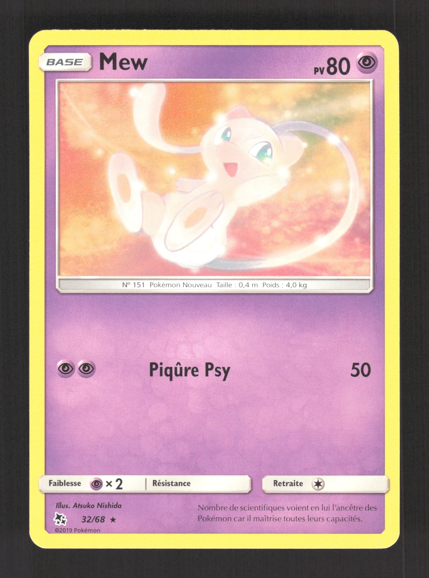 32/68 Mew RARE - Destinées Occultes