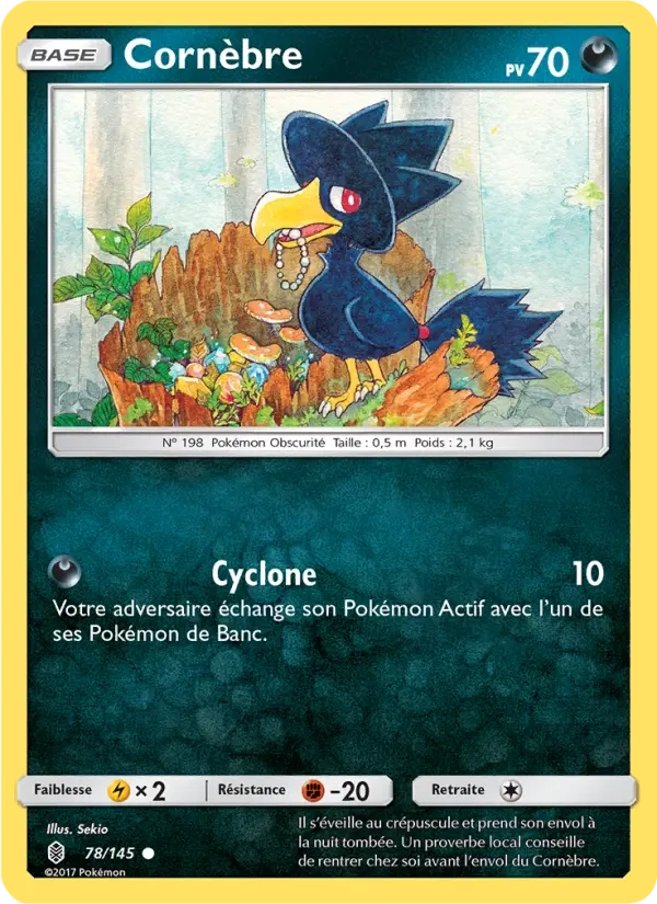 78/145 Cornebre REVERSE - Gardiens Ascendants