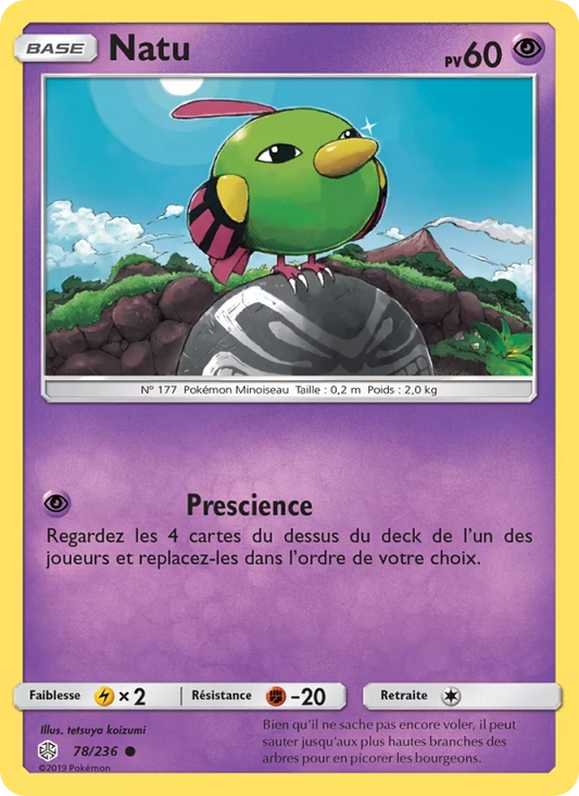78/236 Natu REVERSE - Éclipse Cosmique