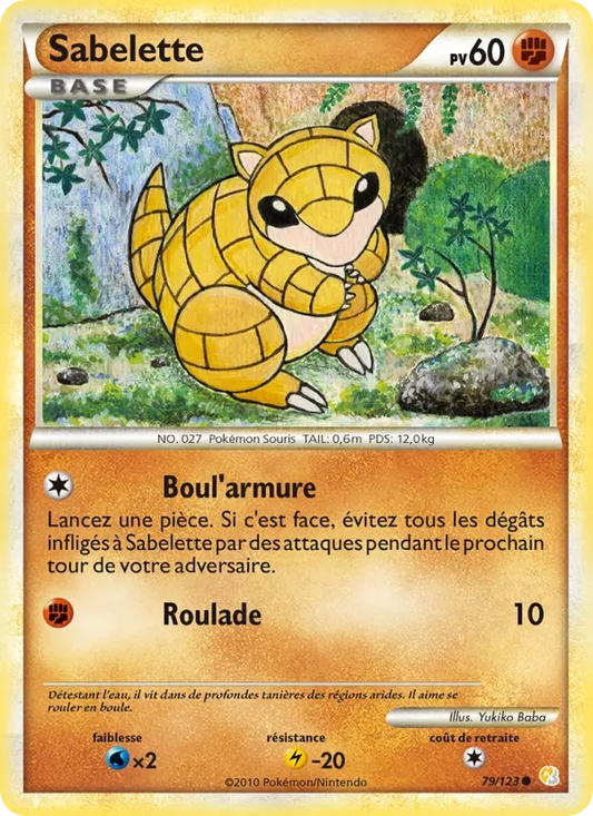 79/123 Sabelette REVERSE - HeartGold SoulSilver