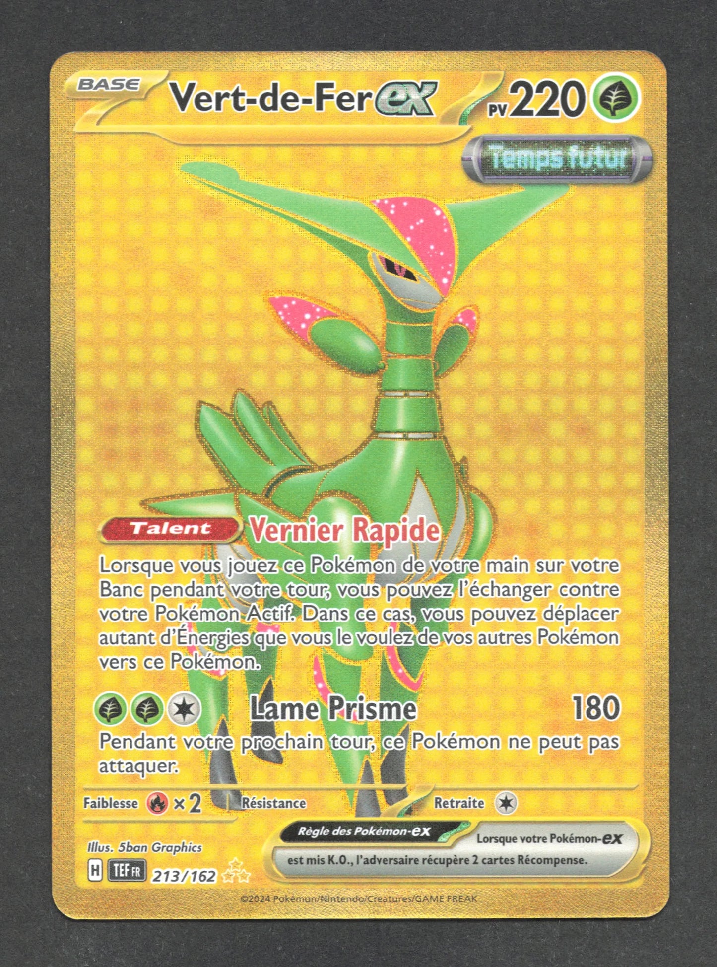 213/162 Vert de Fer EX - Forces Temporelles