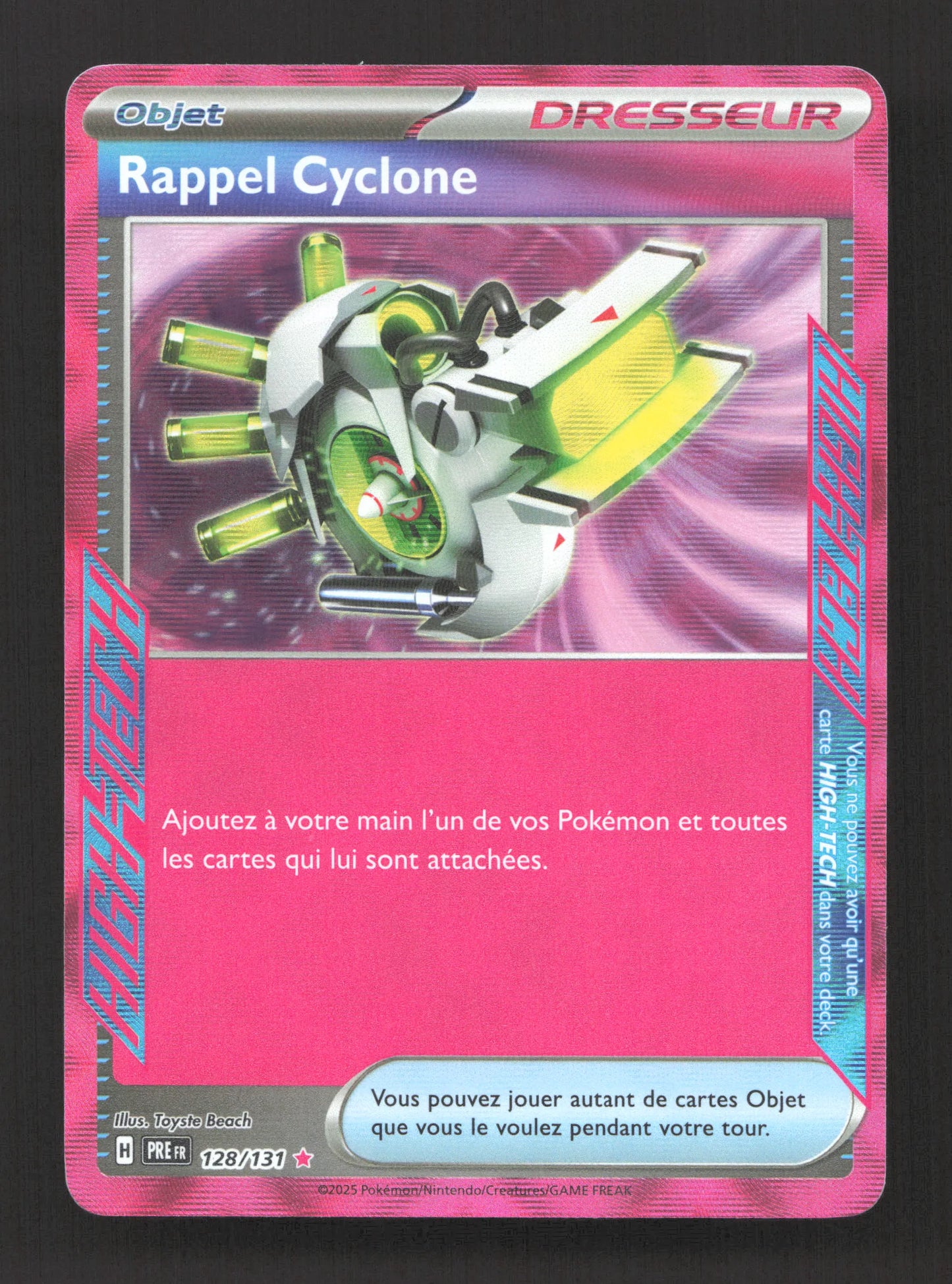 128/131 Rappel Cyclone ACE - Évolutions Prismatiques
